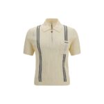 Versace Beige Cotton Polo Shirt