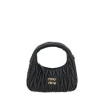 Miu Miu Black Lamb Ovis Aries Aries Handbag