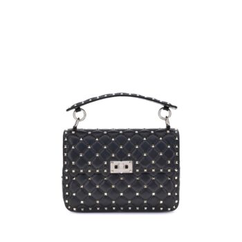 Valentino Garavani Black Lamb Ovis Aries Aries Handbag