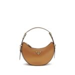 Prada Beige Calf Leather Bos Taurus Shoulder Bag
