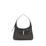 Gucci Black Calf Leather Bos Taurus Shoulder Bag