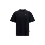 Palm Angels Black Cotton T-Shirt