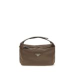 Prada Brown Recycled Polyamide Handbag