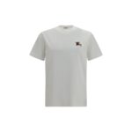 Burberry White Cotton T-Shirt