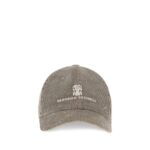 Brunello Cucinelli Beige Cotton Cap (Baseball Hat)