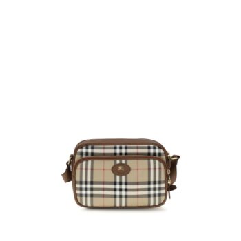 Burberry Beige Cotton Shoulder Bag